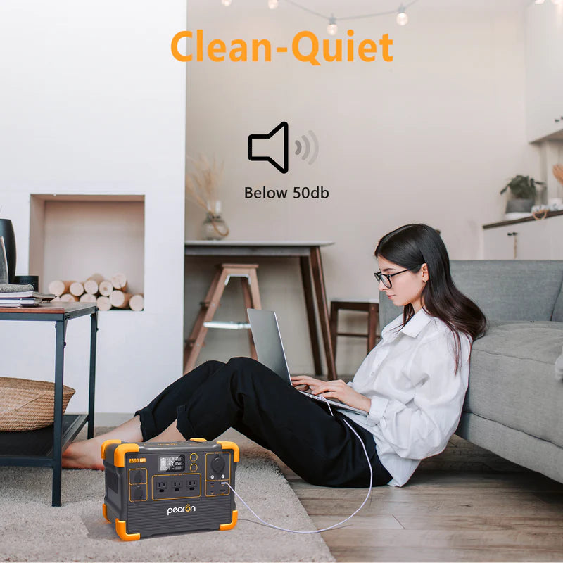 PECRON E600LFP - Letvægts power station (1200W | 614Wh)