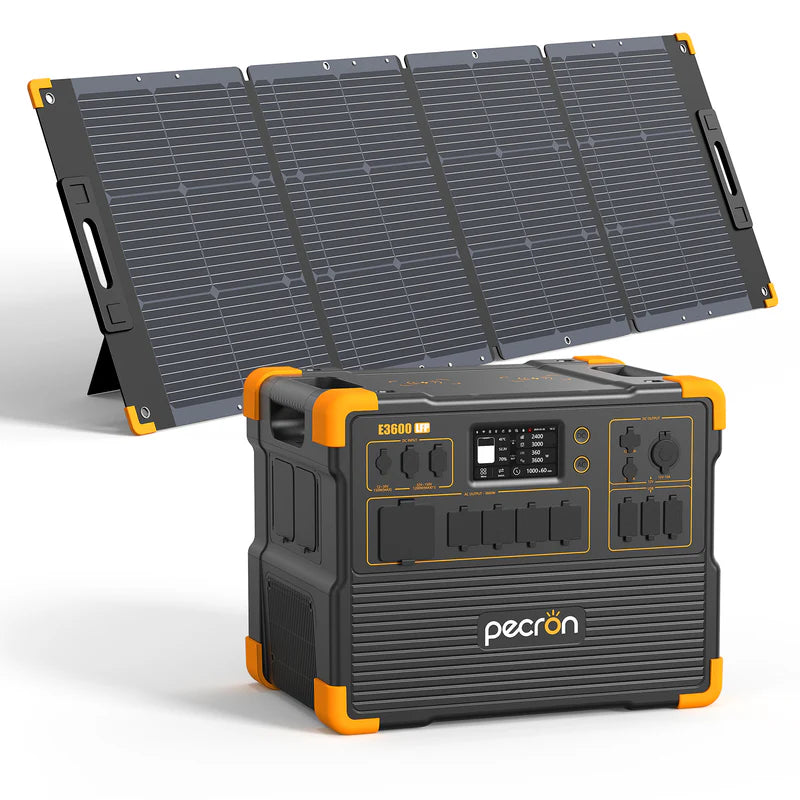 PECRON E3600LFP Transportabel Power Station 3600W 3072Wh