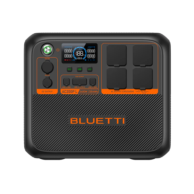 Bluetti AC200PL – Erweiterbares Kraftwerk (2400 W | 2304 Wh)