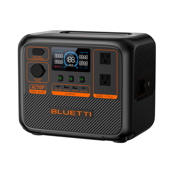 Bluetti AC70P - Reliable Power Station (1000W | 864Wh)