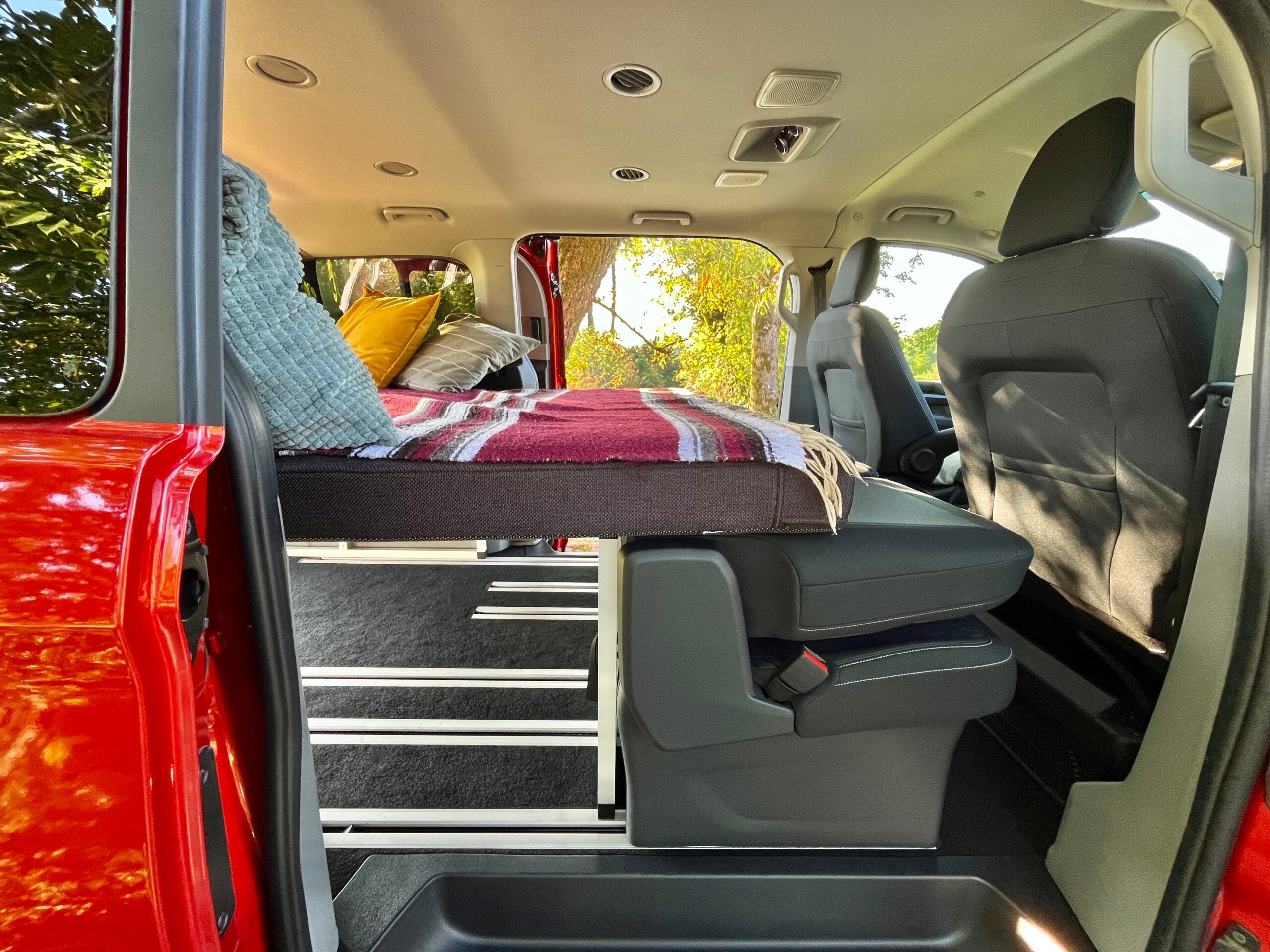 FLIP Adventure Bed - Campervan module with lots of storage space