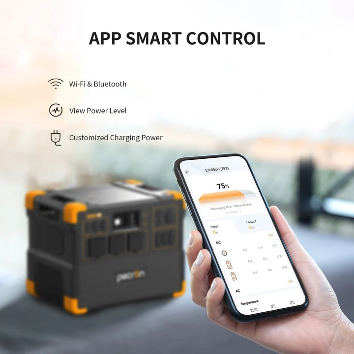 PECRON E3600LFP Transportabel Power Station 3600W 3072Wh