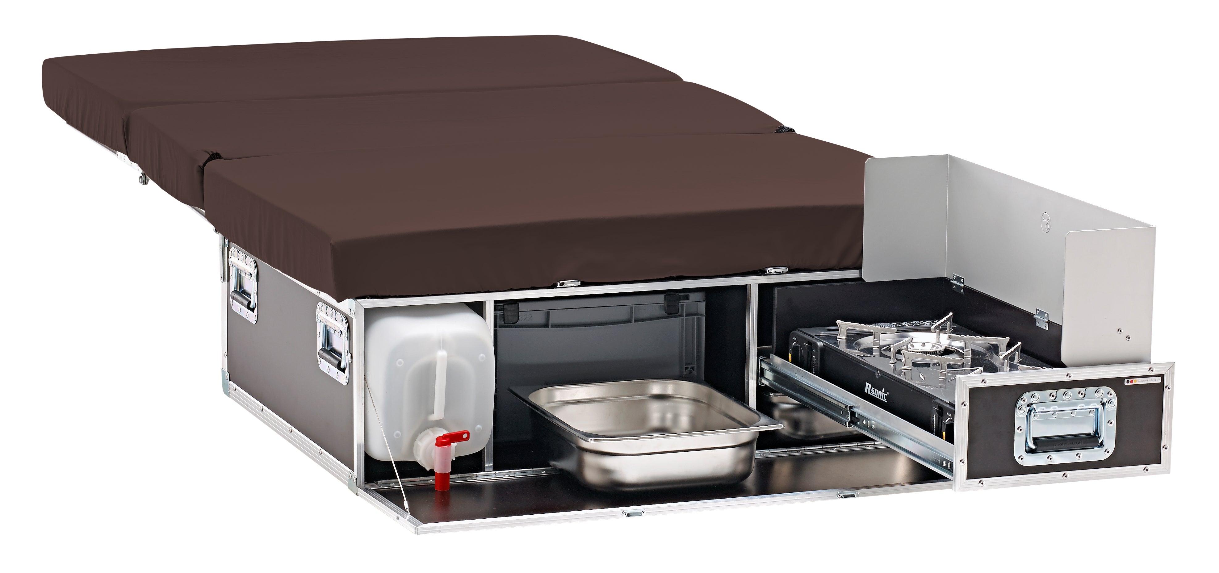 QUQUQ FlatBox – Campervan-Modul für Landcruiser & Discovery 3+4