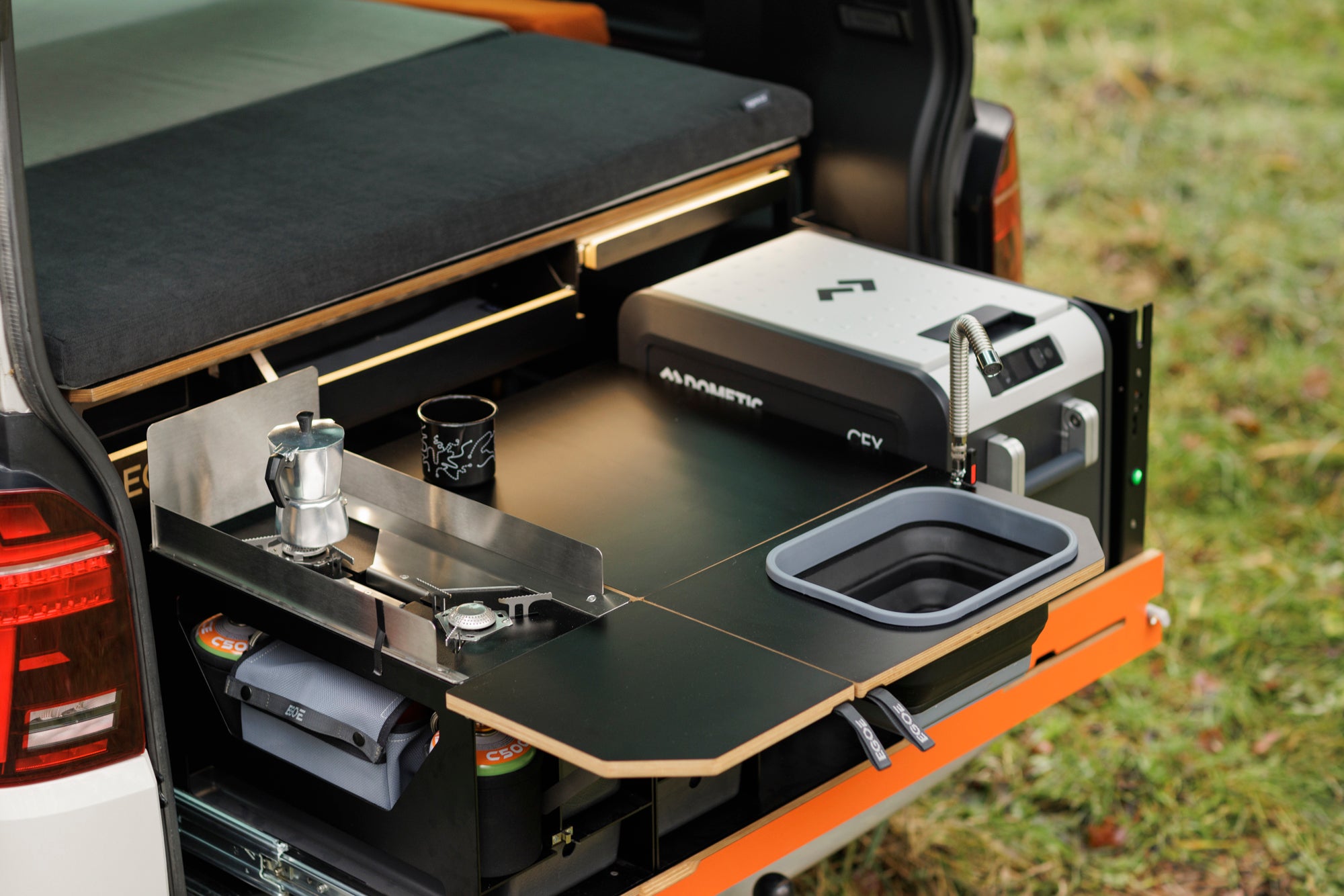 EGOE Nestbox Roamer 2.0/490 - För t.ex. VW Transporter, multi mm.