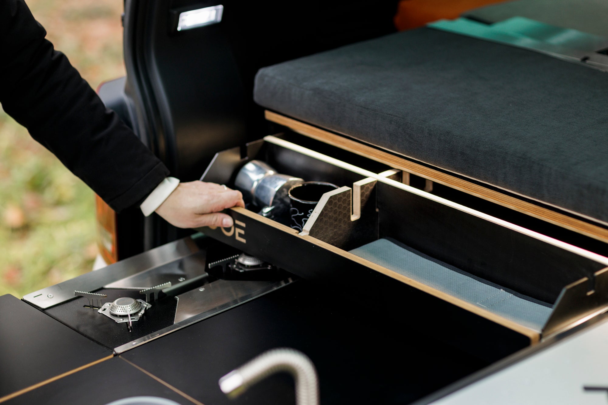 EGOE Nestbox Roamer 2.0/490 - För t.ex. VW Transporter, multi mm.