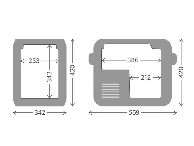 Dometic CFX3 25 - Kompakt bærbar Køler/fryser