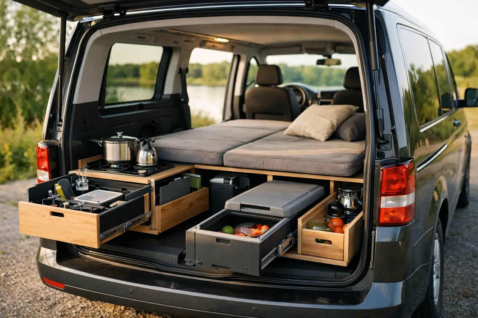 Caravanne Module Unit Guide til campervan moduler i din bil — Offgridconnection