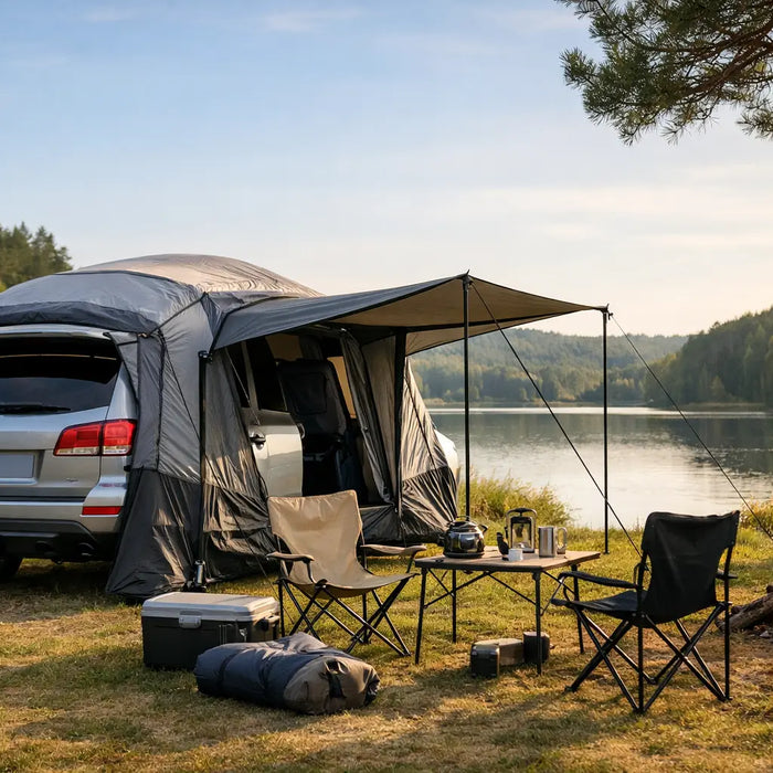 Bedste bilfortelte til camping til din bil