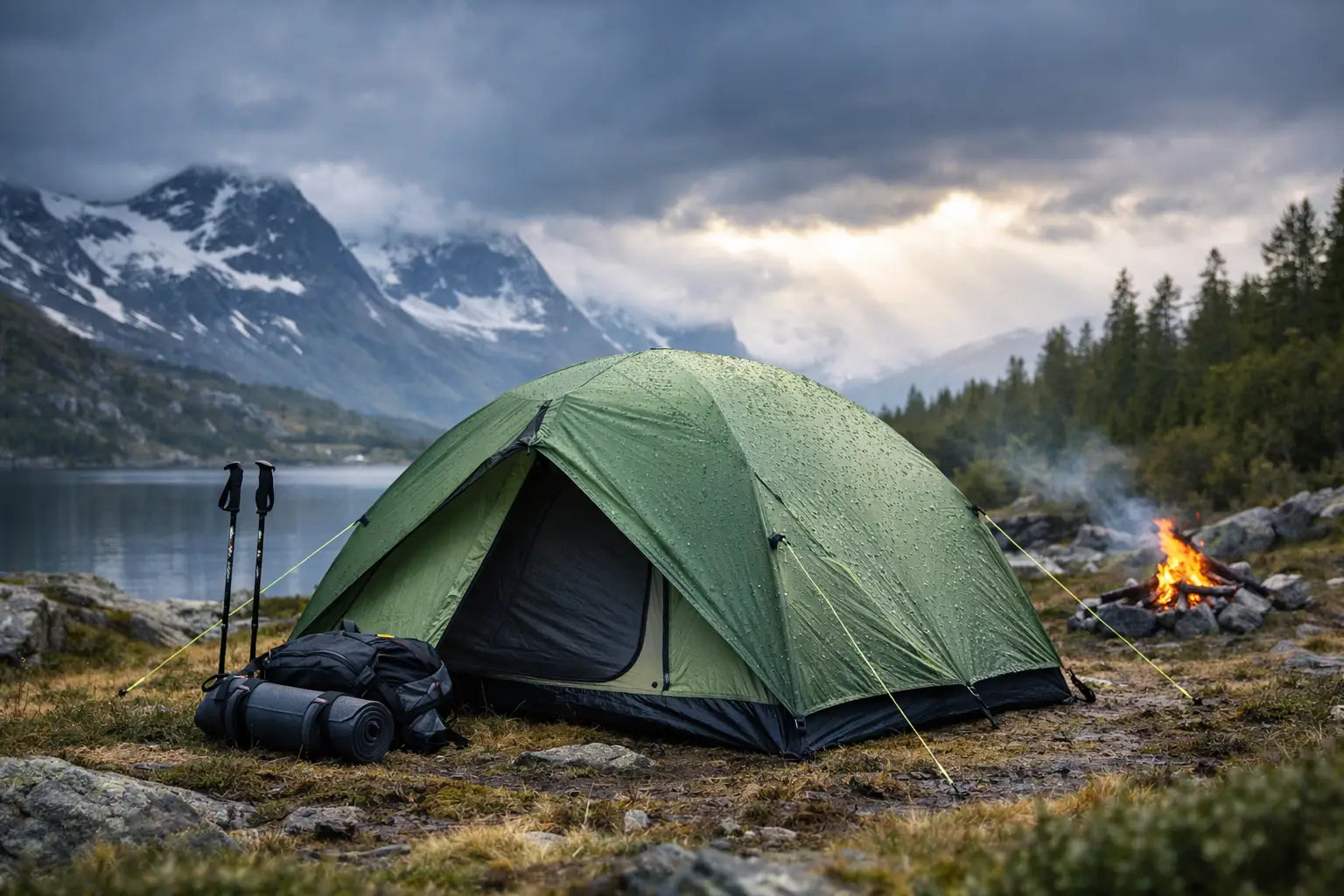 Tagtelt test til nordisk vejr