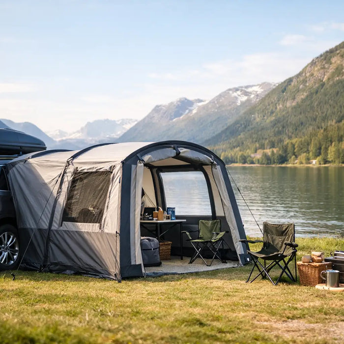 Bilfortelt camping: Mere plads på roadtrippen