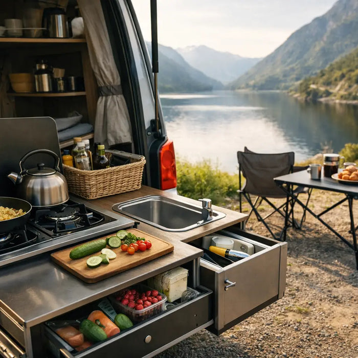 De bedste køkkenløsninger til roadtrip