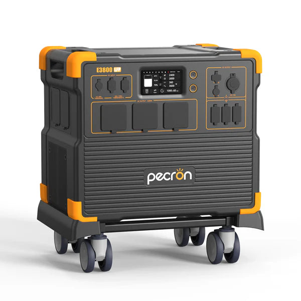PECRON E3800LFP Power Station 4200W 3840Wh (with free trolley)