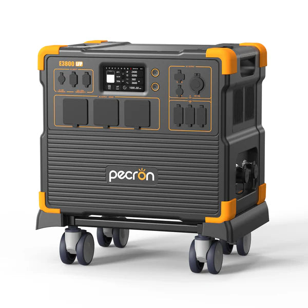 PECRON E3800LFP Power Station 4200W 3840Wh (with free trolley)