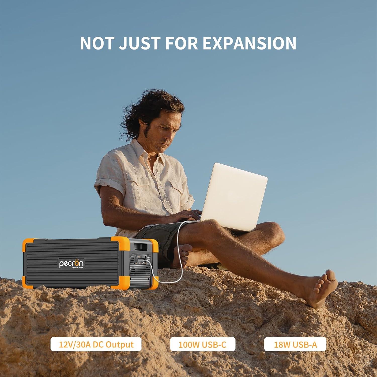PECRON EP3000-48V 3072Wh expansionsbatteri