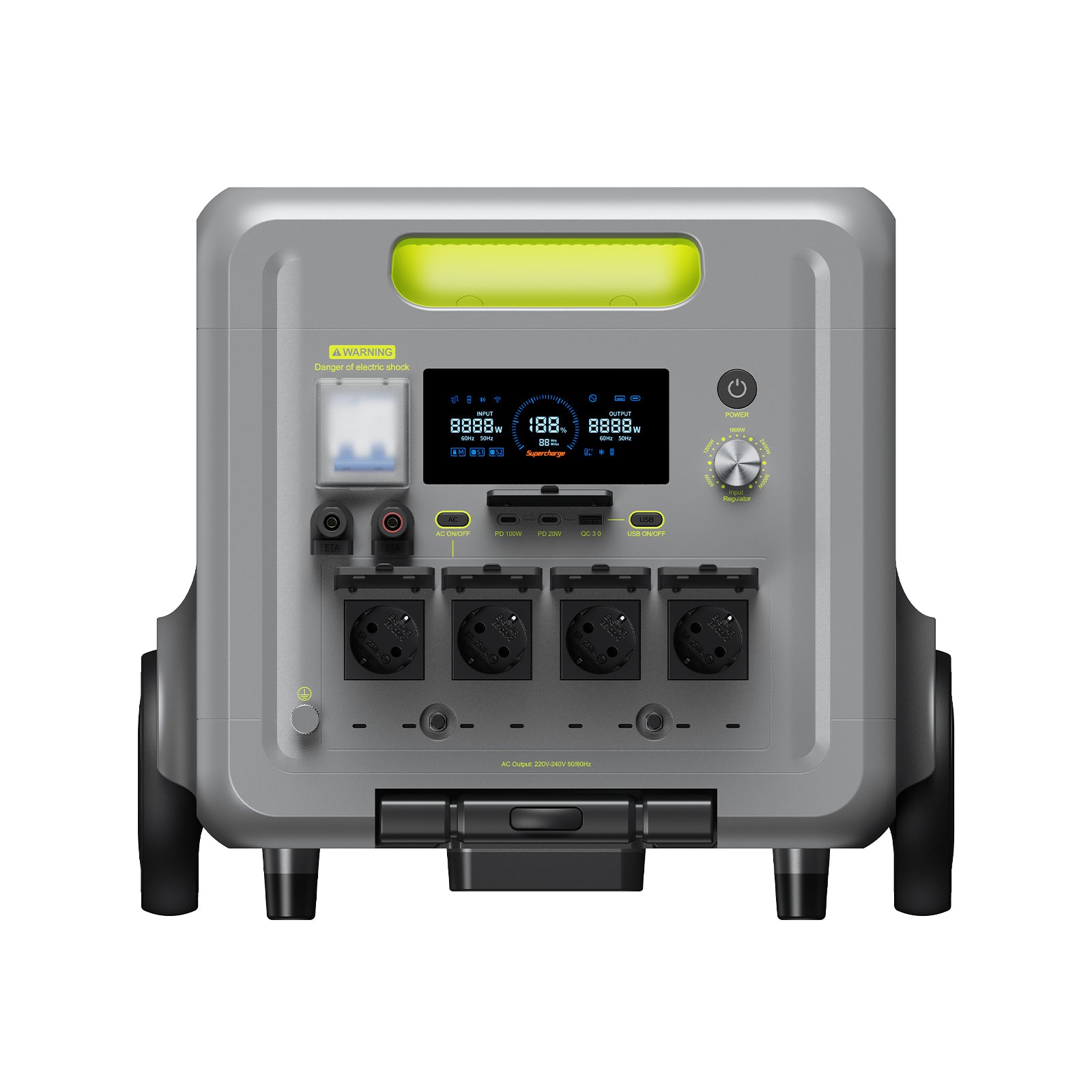 FOSSiBOT F7200 Transportabel Power station 5222.4Wh | 7200W