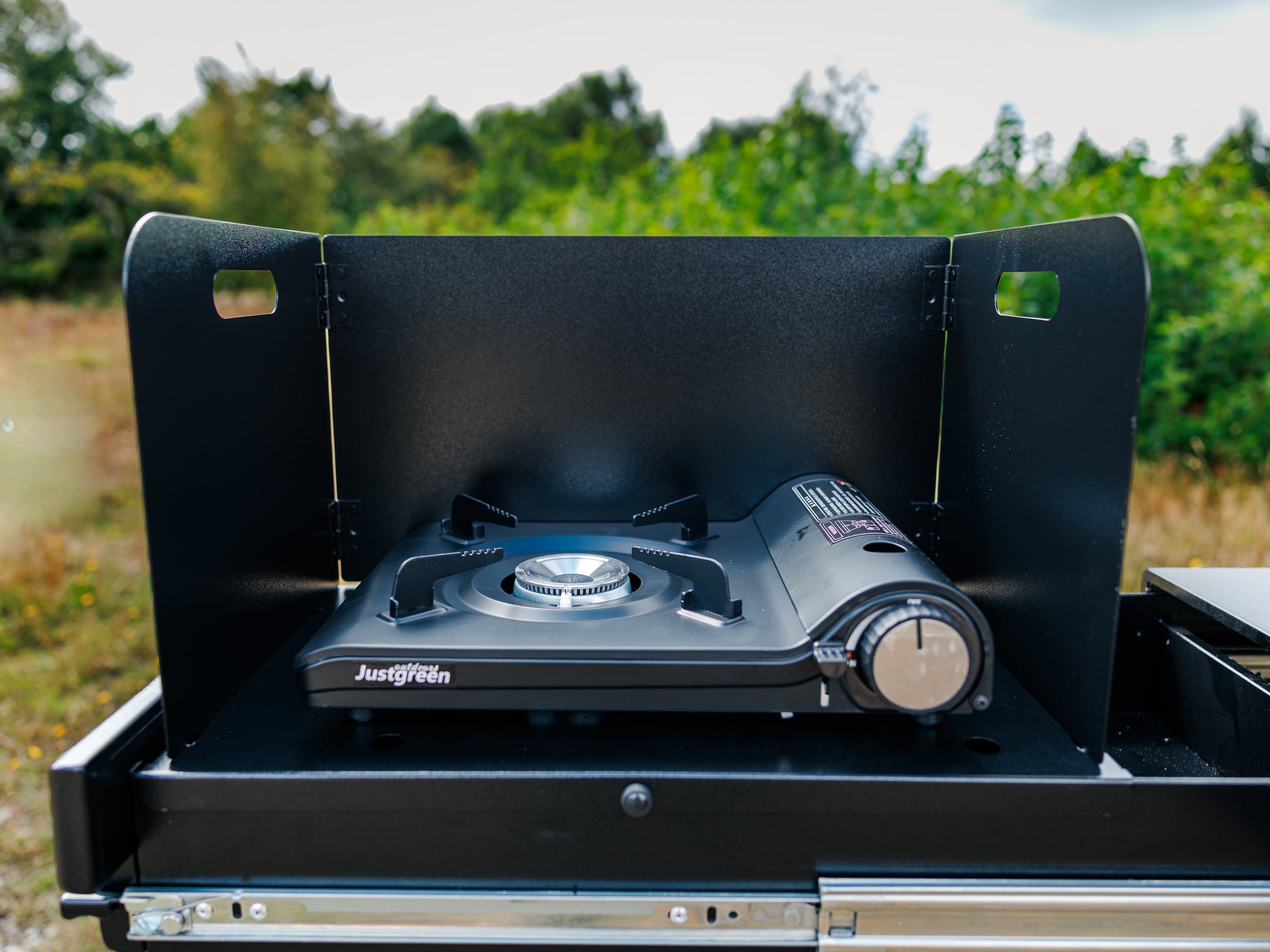 CampBoxi Kitchenfit - Allt-i-ett Camper Box för vardagsbilar