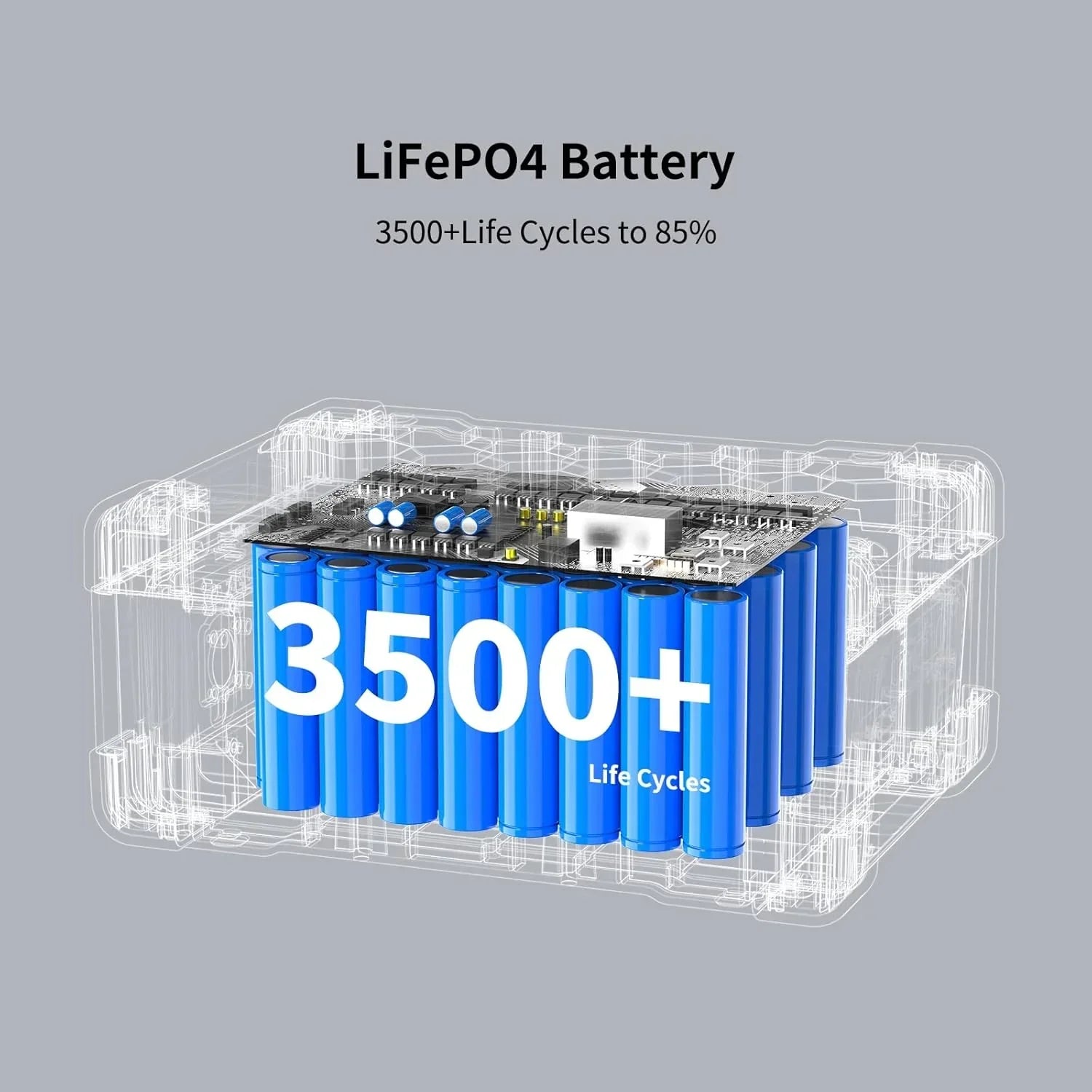 PECRON EP3000-48V 3072Wh expansionsbatteri