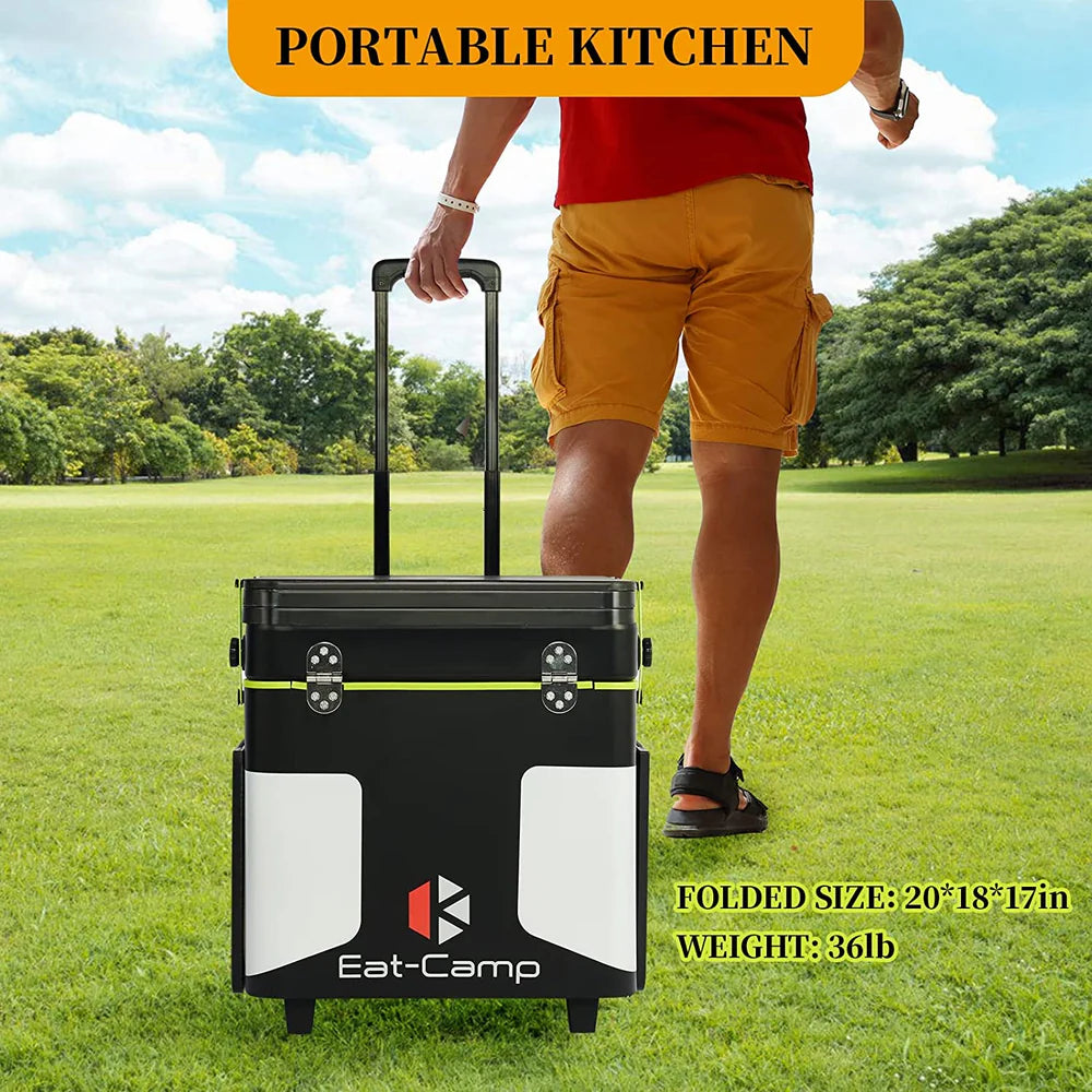 Eat-Camp Kitchen box - Portable kitchen box 