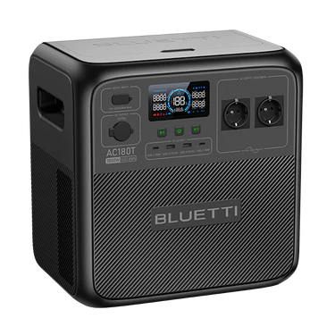 Bluetti AC180T - Pålidelig Power Station (1.800W 1.433Wh)