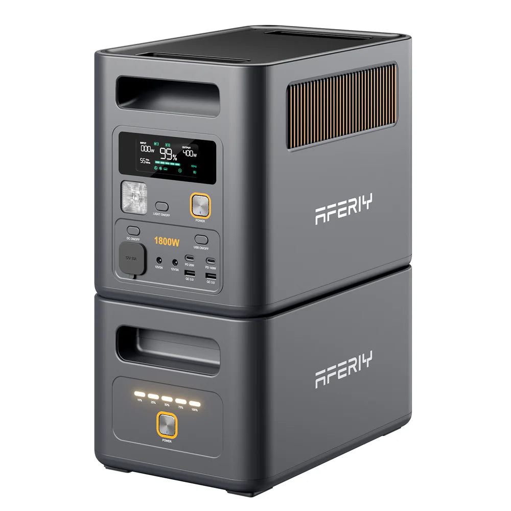 AFERIY P180-B 1024Wh udvidelsesbatteri (Passet til Nomad1800 Pro)