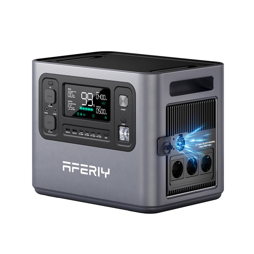 AFERIY Haven3000 P300 Power Station 3000W 2048Wh-10240Wh