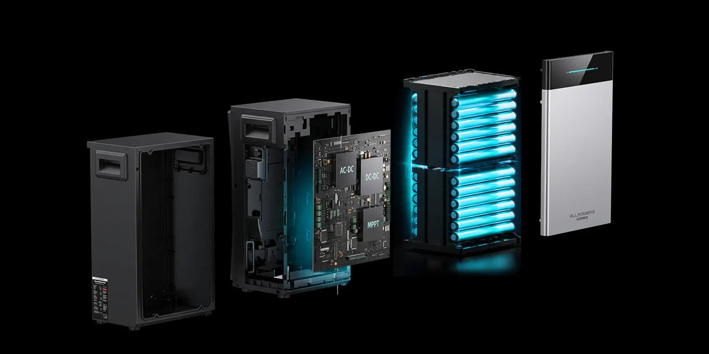 ALLPOWERS BS2500 PRO Plug-and-Play smart energilagring til hjemmet