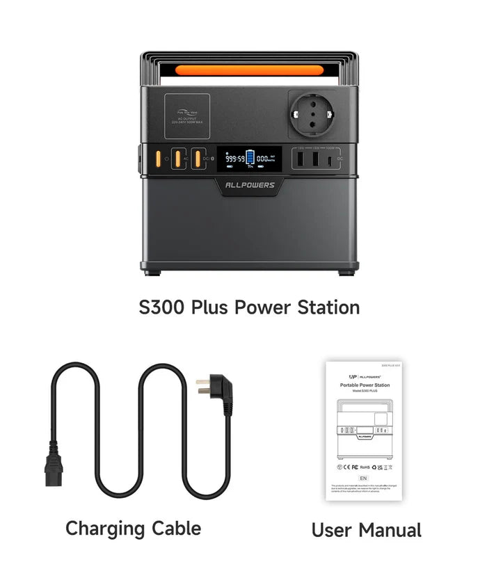 ALLPOWERS S300 Plus Portable Power Station 300W 288Wh
