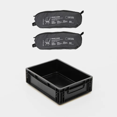 BOXIO CHAIR SET (2 CHAIRS + EUROBOX)