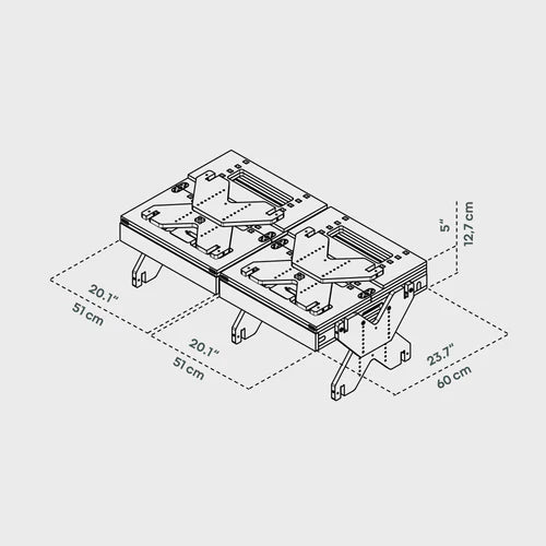 BOXIO RACK BED BUNDLE
