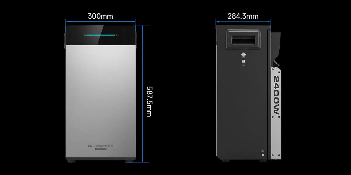 ALLPOWERS BS2500 PRO Plug-and-Play smart energilagring til hjemmet