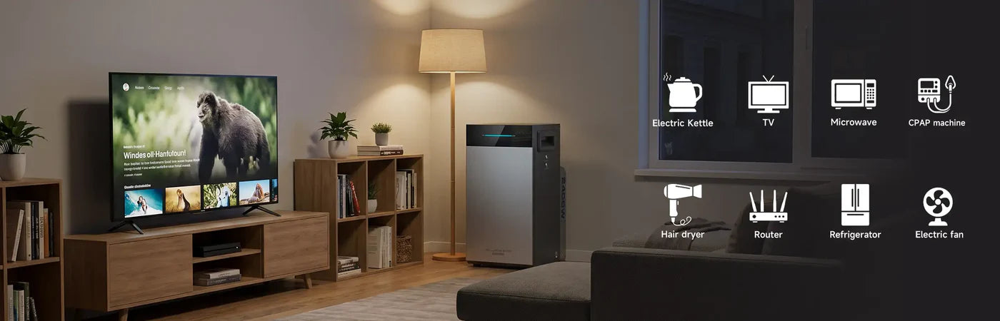 ALLPOWERS BS5000 PRO Plug-and-Play energilagring til hjemmet