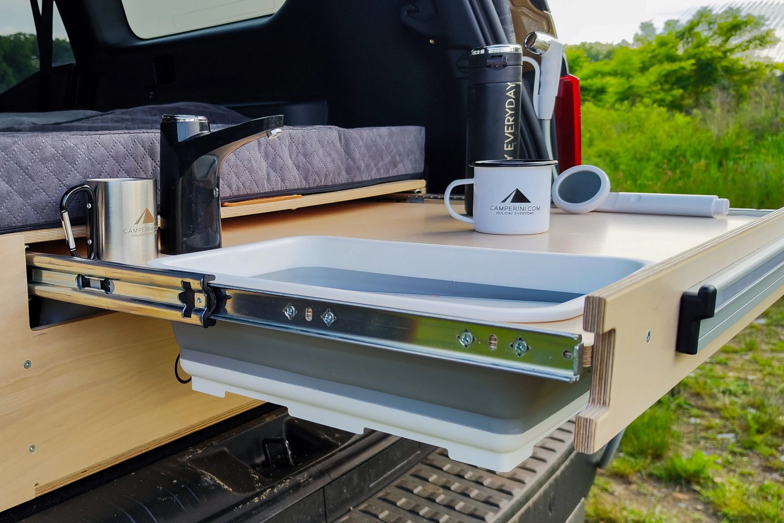 Camperini 4rester - Campervan modul til SUV, 4x4, van m.fl.