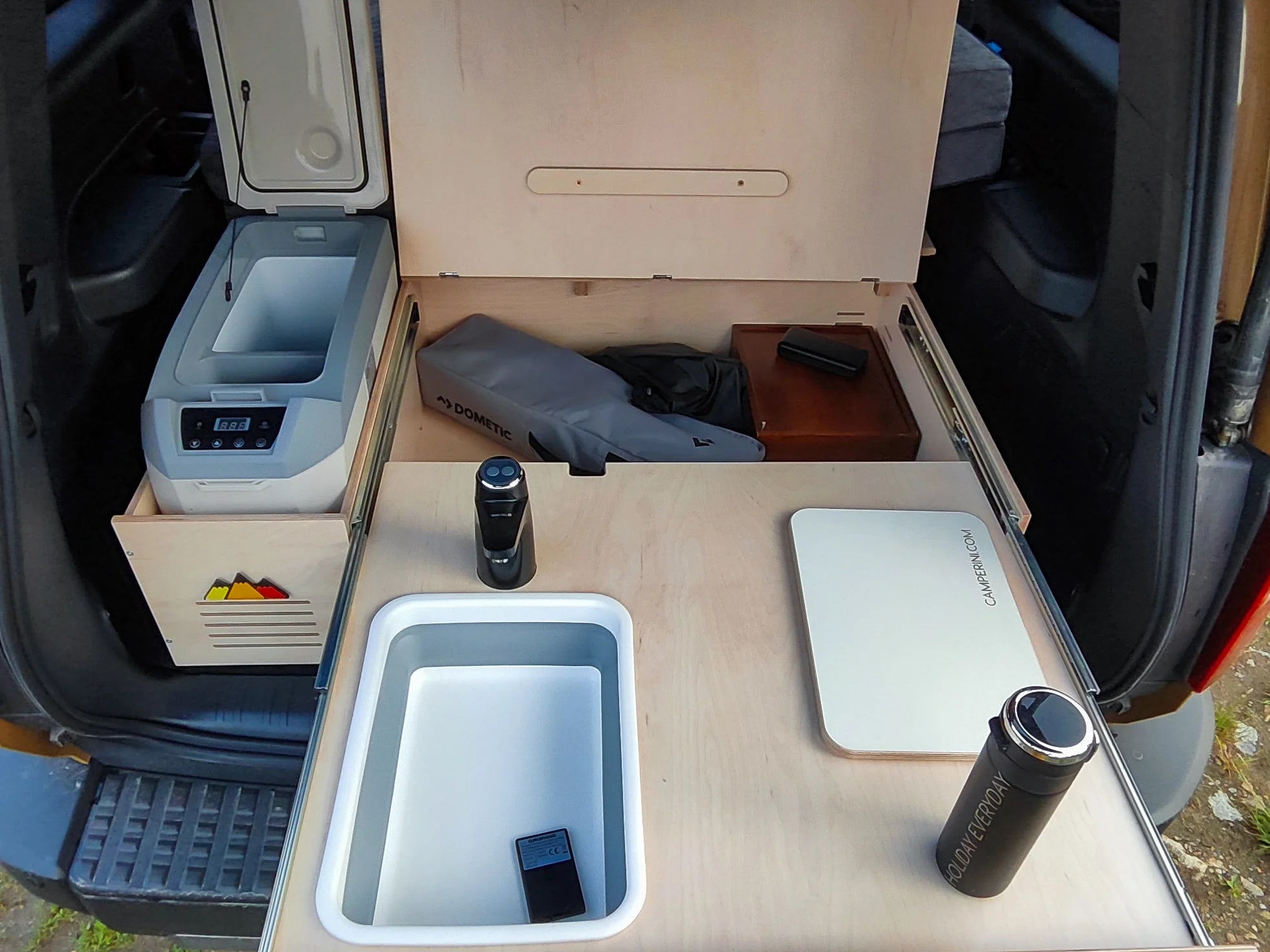 Camperini 4rester - Campervan modul til SUV, 4x4, van m.fl.