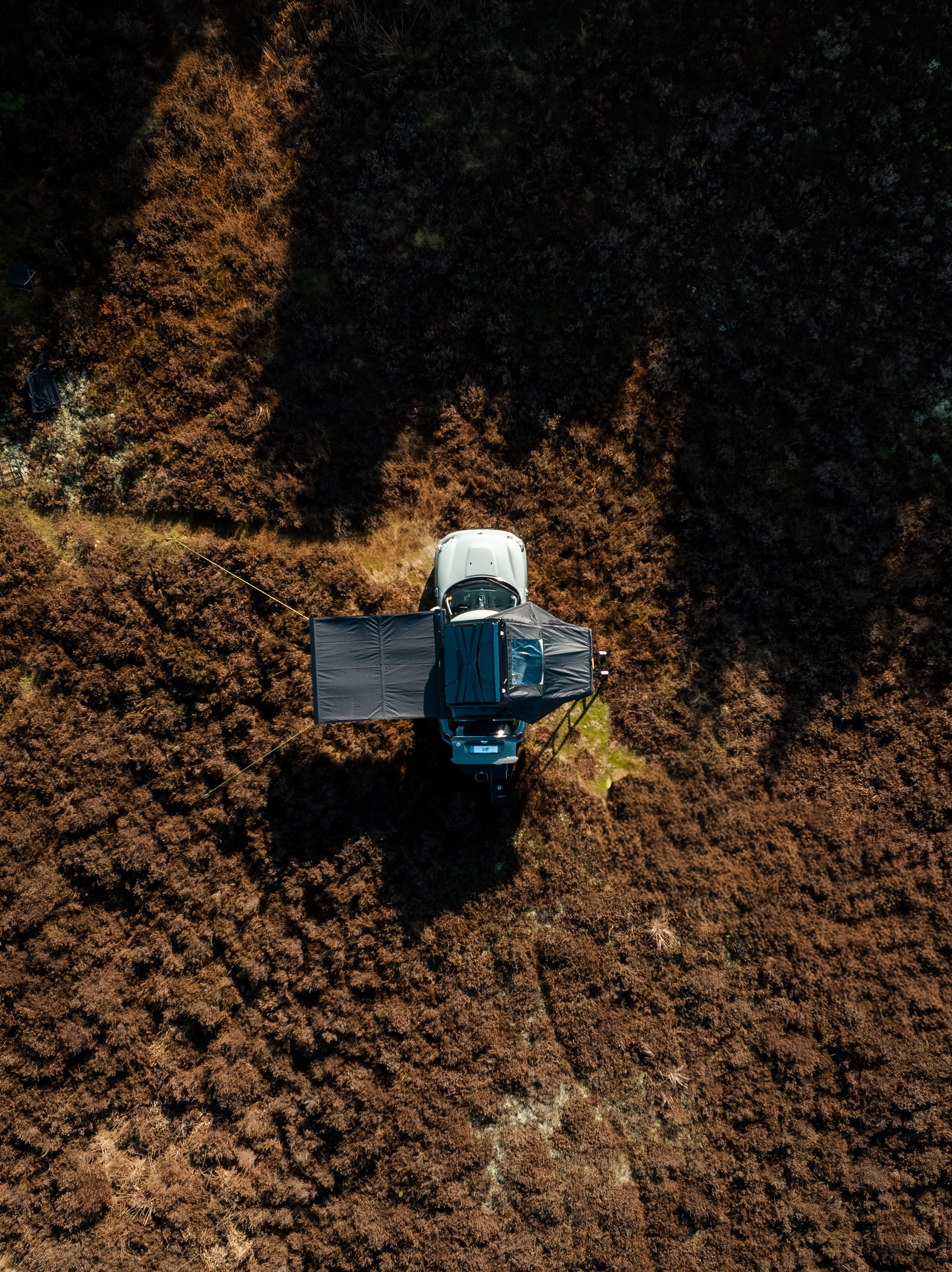 CampBoxi Uni-markise 200x250cm - Universel markise til alle slags biler