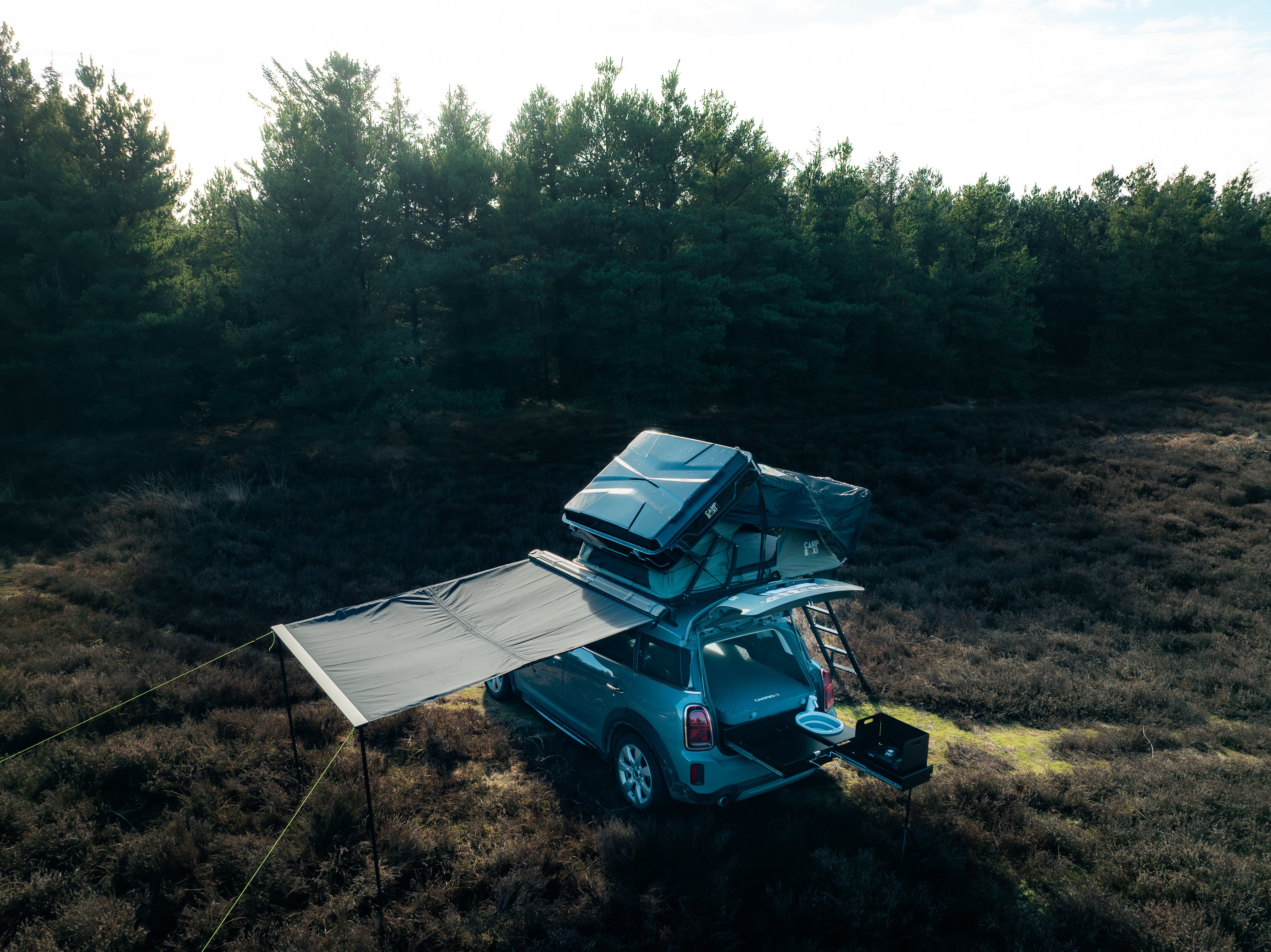 CampBoxi Kitchenfit - Alt-i-ét Camper Box til hverdagsbiler