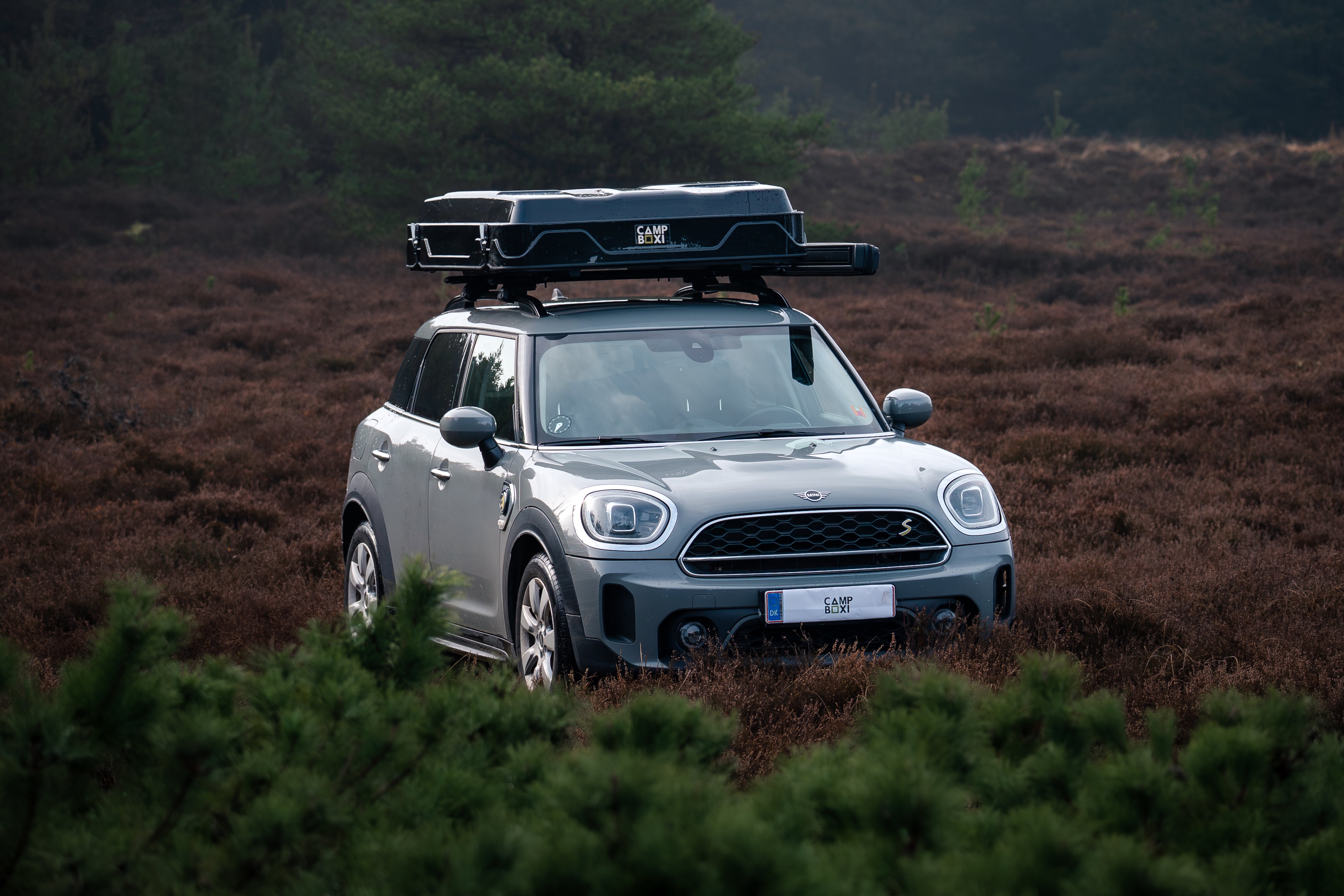 CampBoxi Nest 160 roof tent - All-in-one roof tent | Hydraulic opening | integrated window bars | comfort mattress