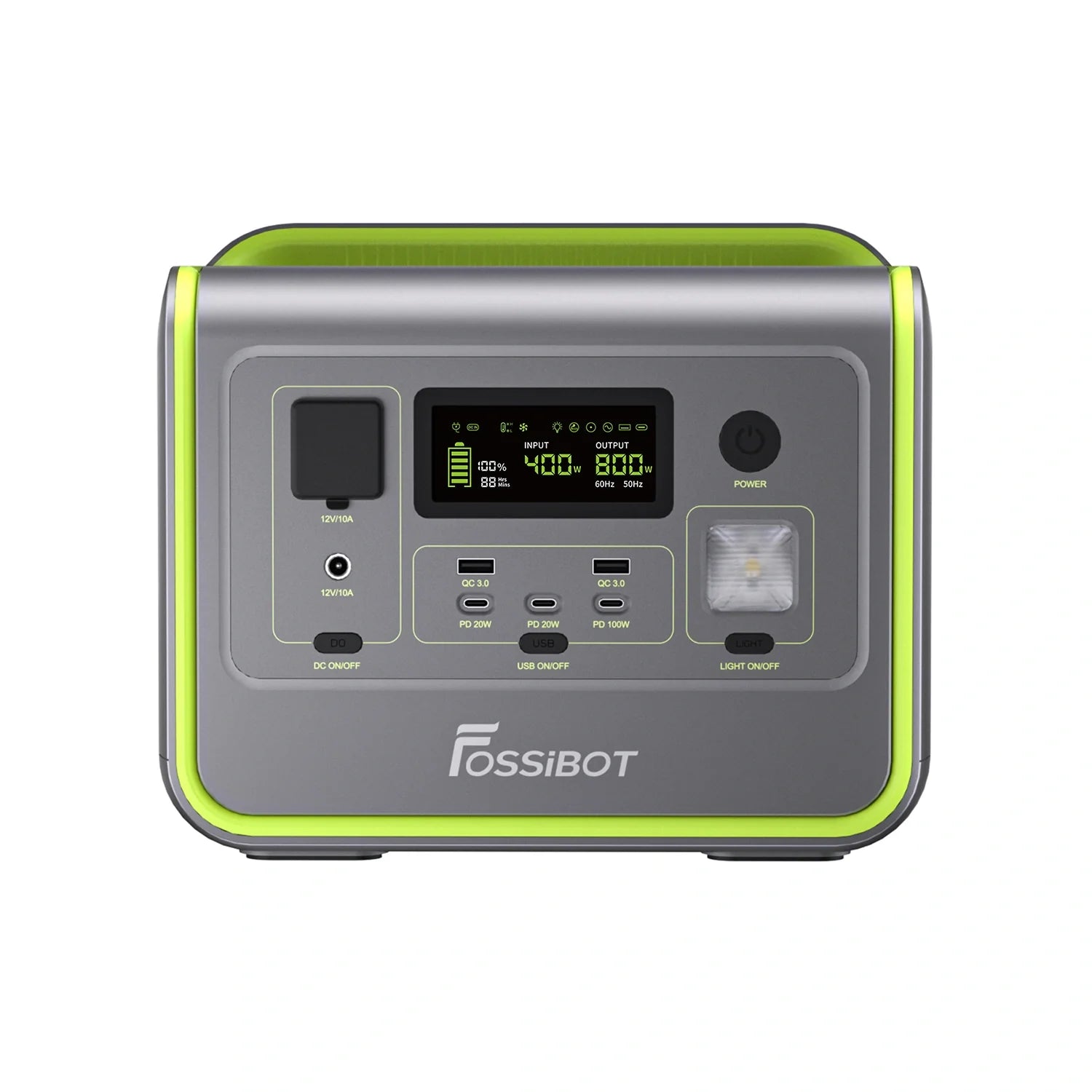 FOSSiBOT F800 Transportabel Power Station 800W 512Wh
