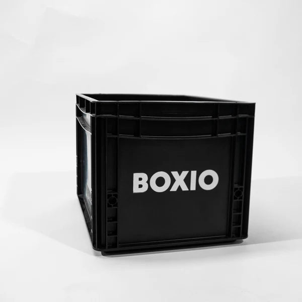 Eurobox „BOXIO“ mit Bohrungen für BOXIO – WC &amp; WASCHANLAGE