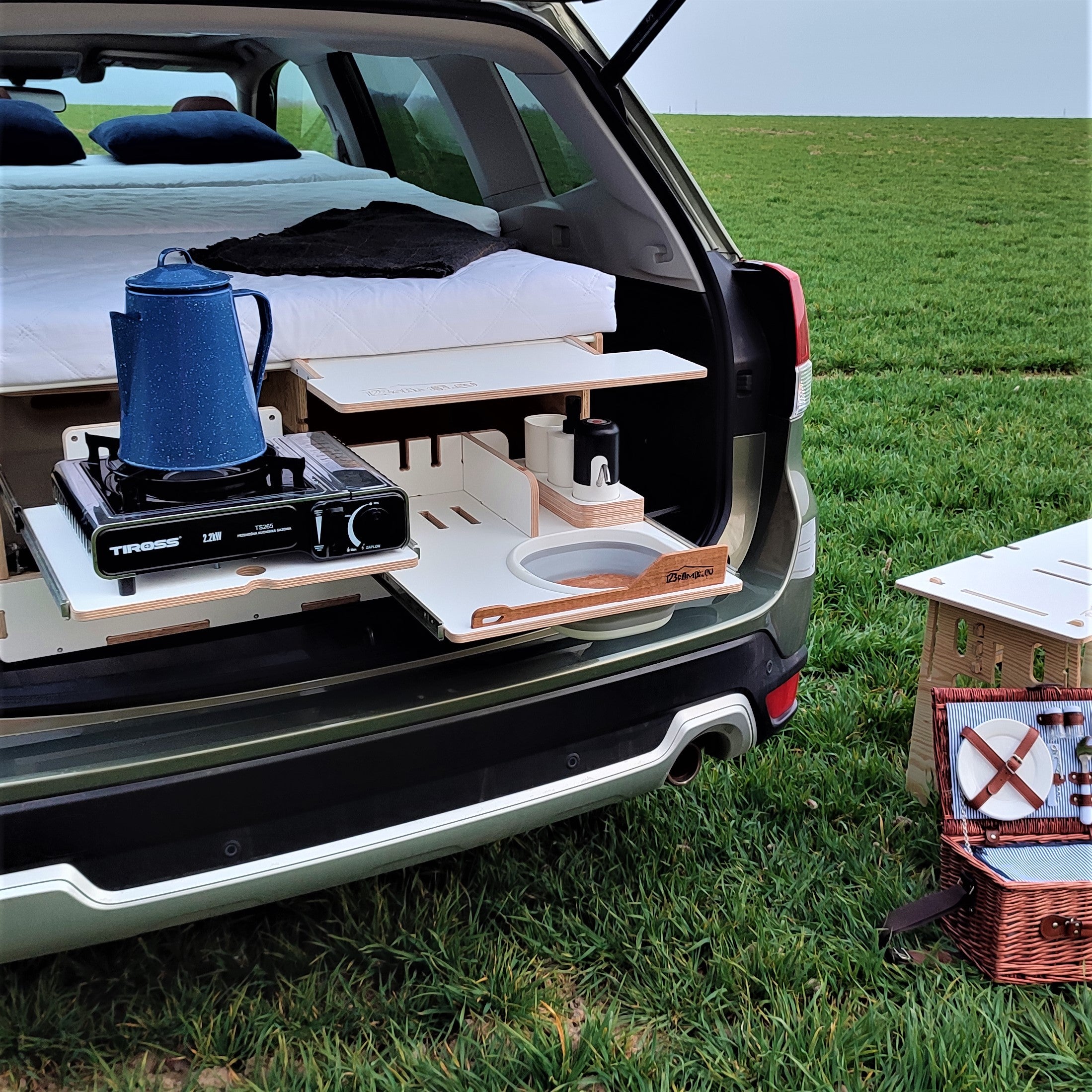123Camp ClassicBox Campervan-Modul – Vom Auto zum Camper mit Küche
