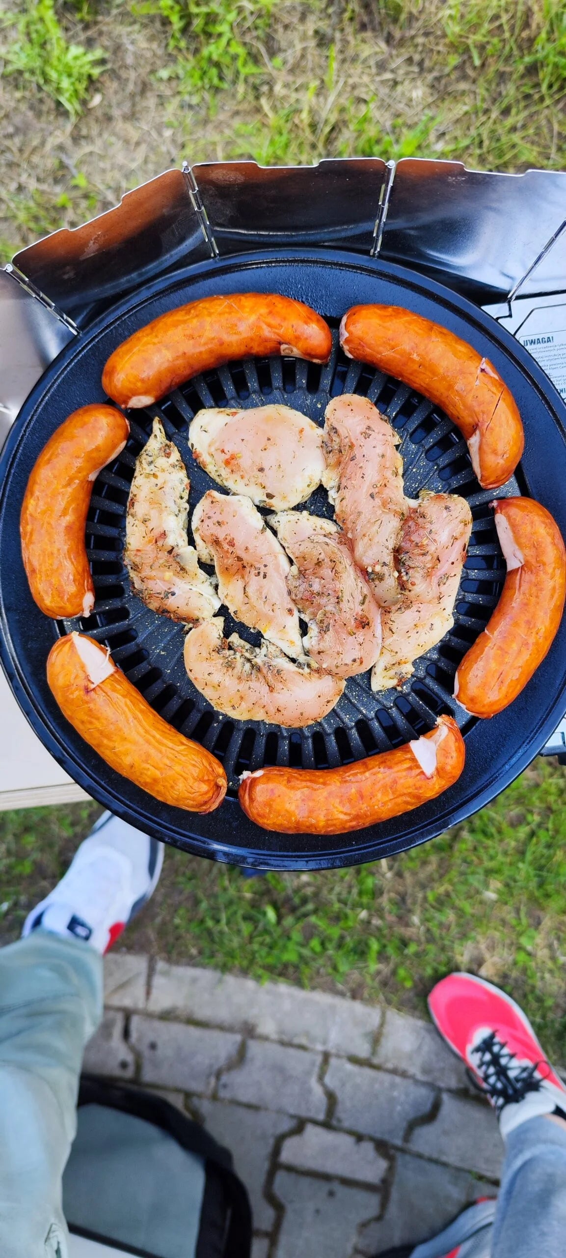 Gasbrenner Grillplatte