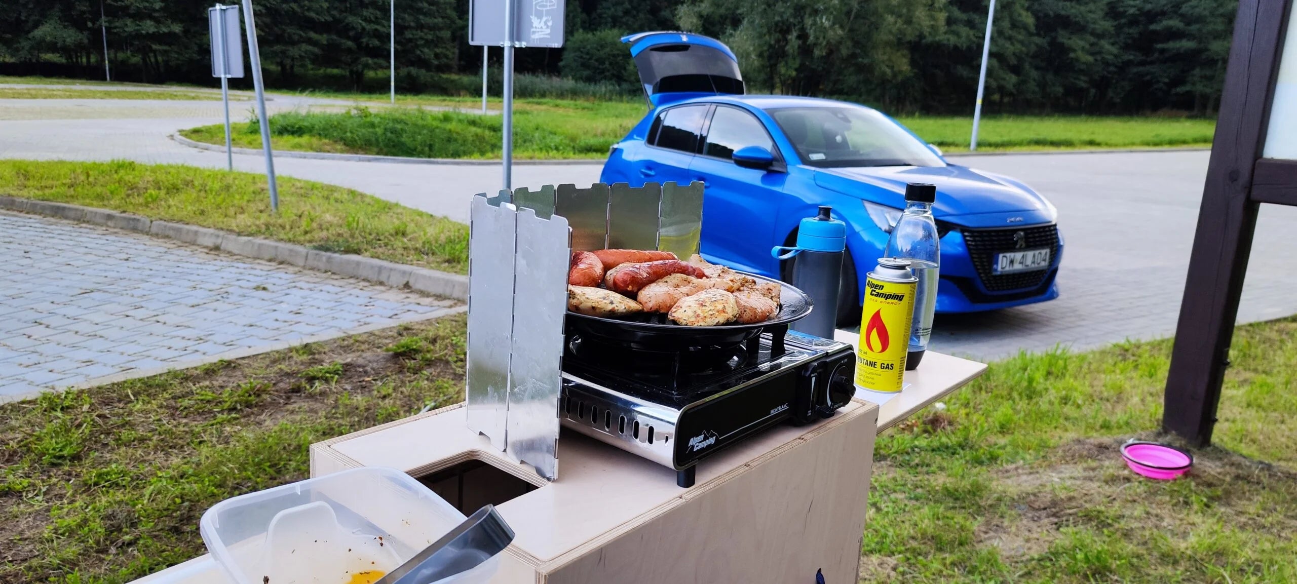 Gasbrenner Grillplatte - Alpen Camping