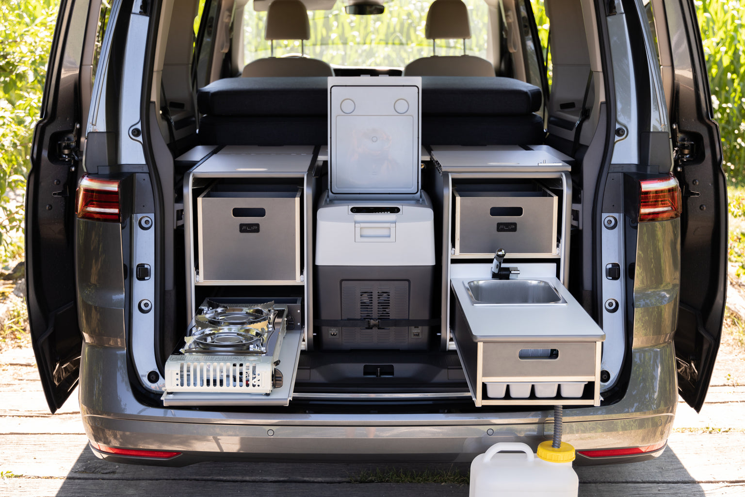 Caravanne Module Unit Campervan Moduler - Omdan din bil til en campervan — Offgridconnection