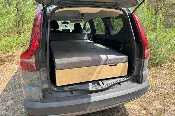 Moonbox SLIM - Campingbox til hverdagsbiler, SUV'er, Minivans m.fl.