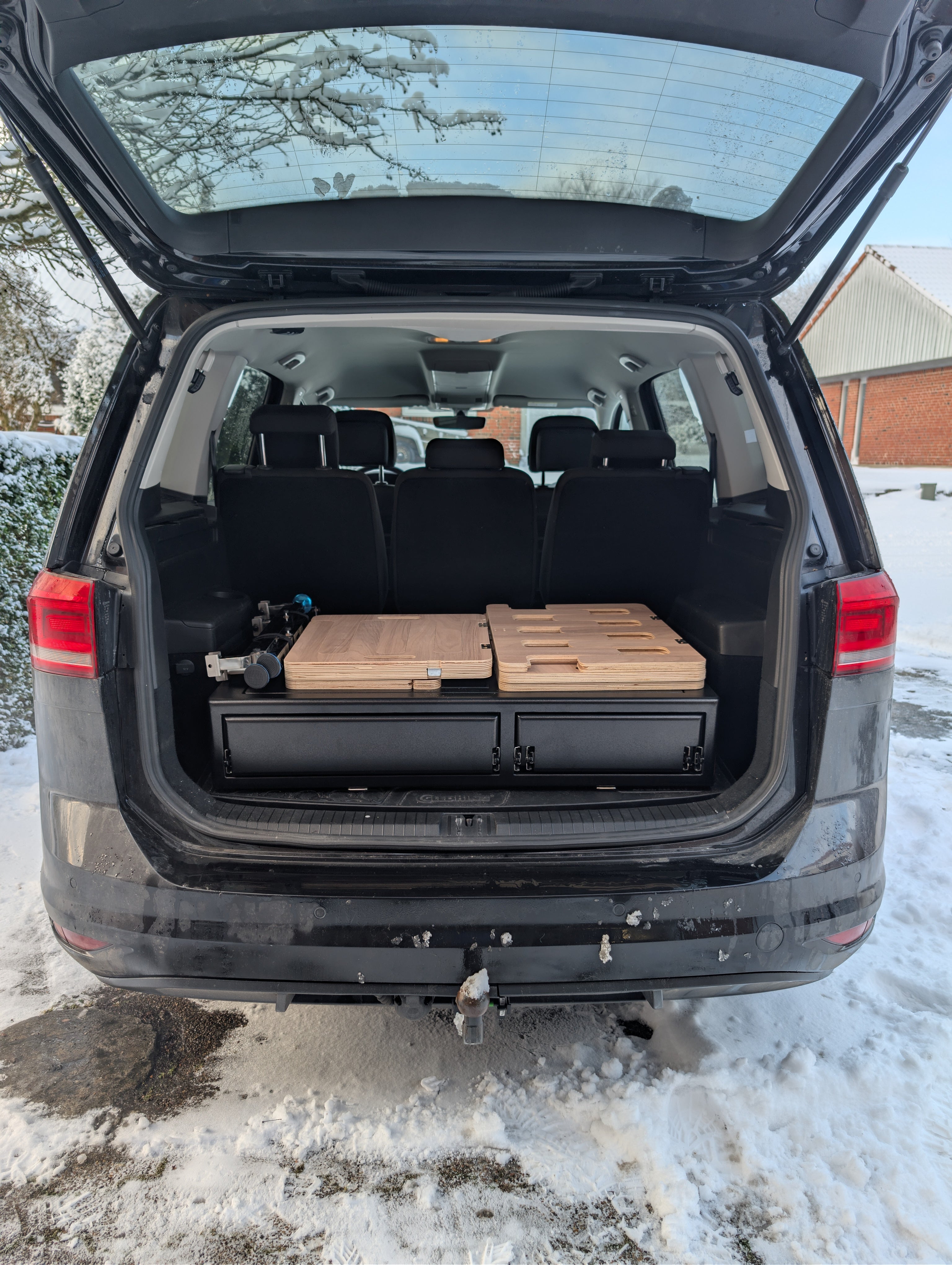 CampBoxi Kitchenfit - Alt-i-ét Campervan Modul til hverdagsbiler