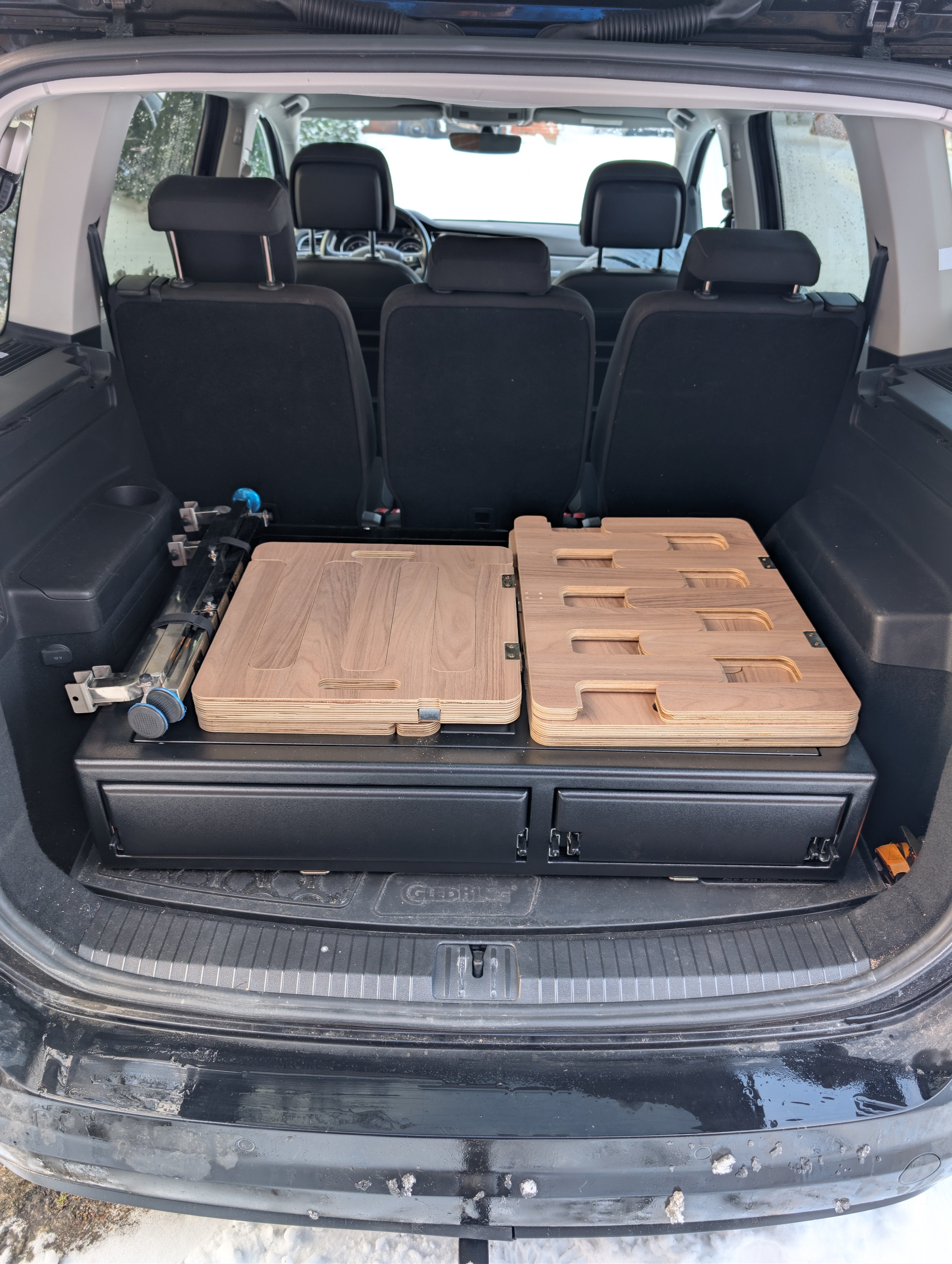 CampBoxi Kitchenfit - Alt-i-ét Campervan Modul til hverdagsbiler