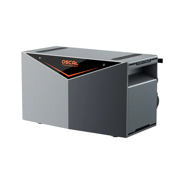 OSCAL Power Storage 2000 Allt-i-ett balkongsolcellssystem med 2400W ineffekt
