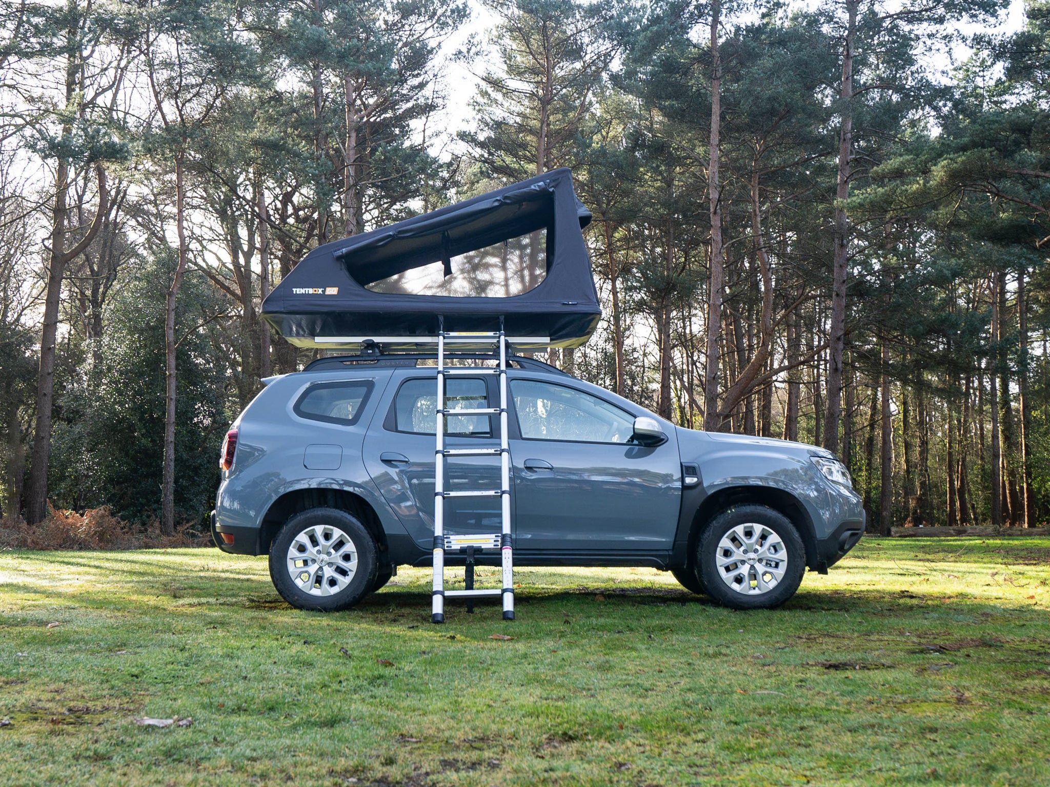 TentBox GO – The market's lightest roof tent, which can be packed into a bag