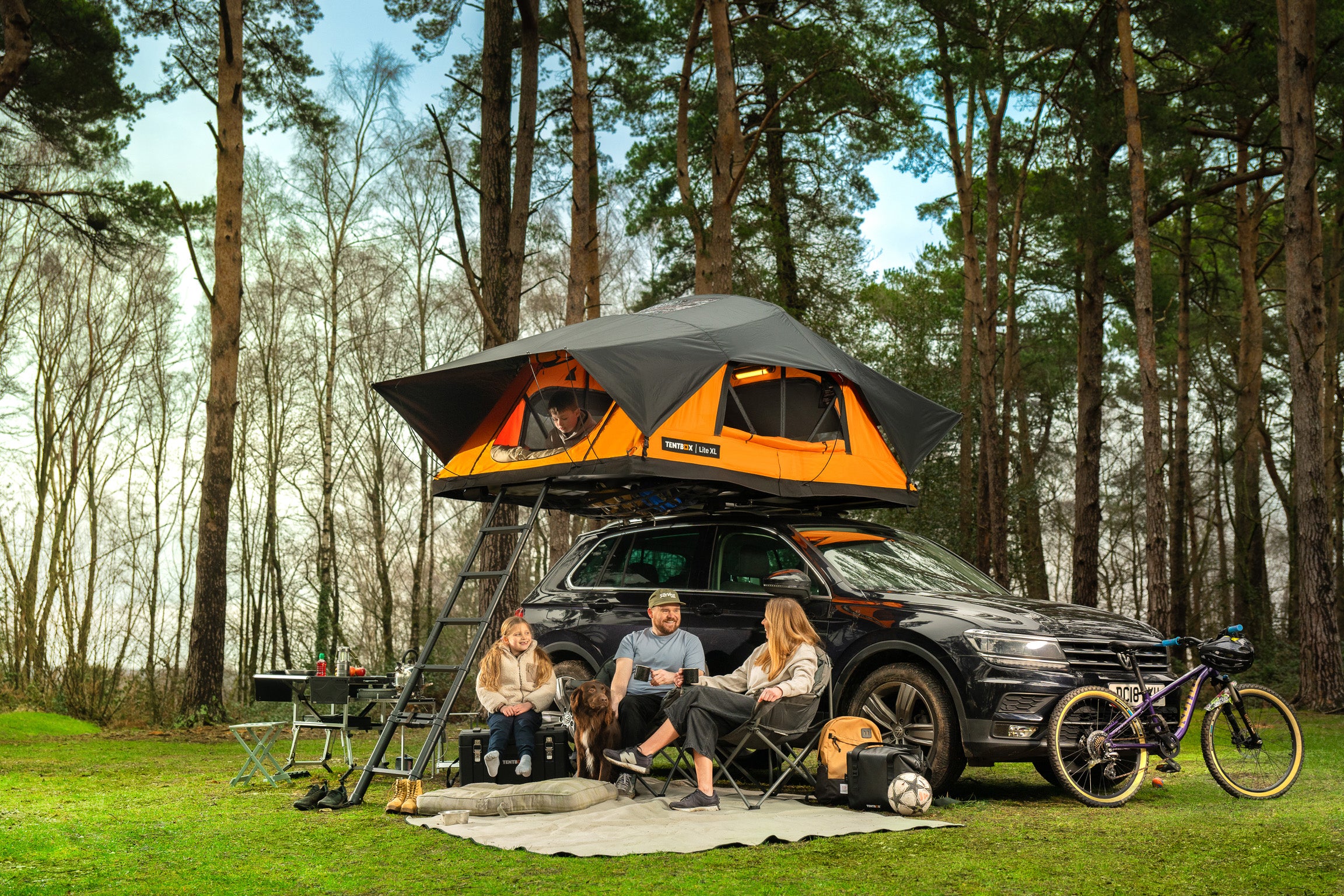 TentBox Lite XL - Stort Familie Tagtelt til 4 personer
