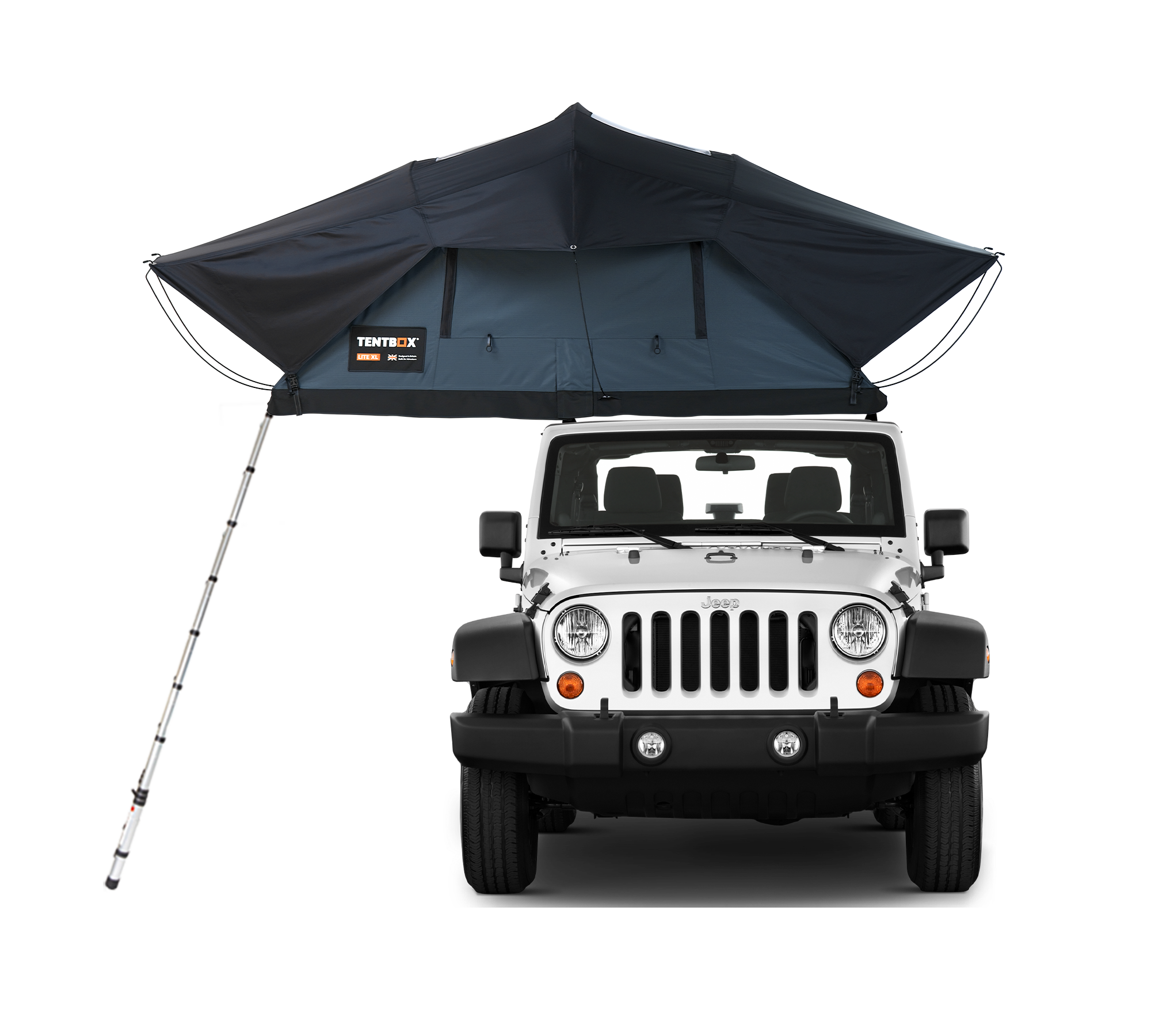 TentBox Lite XL – großes Familien-Dachzelt für 4 Personen 
