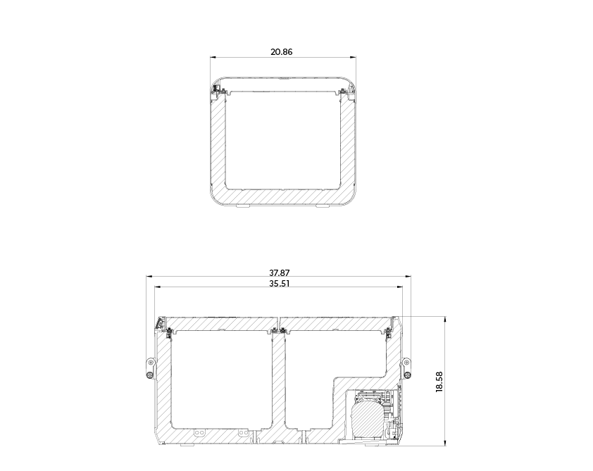 Dometic CFX3 95DZ Doppel-Kühl-/Gefrierschrank